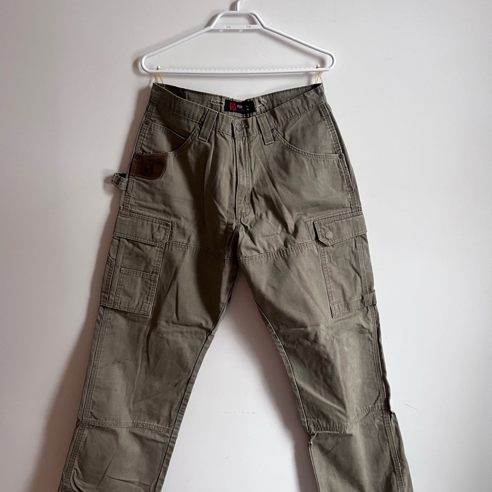 Men's Olive Cargo Pants